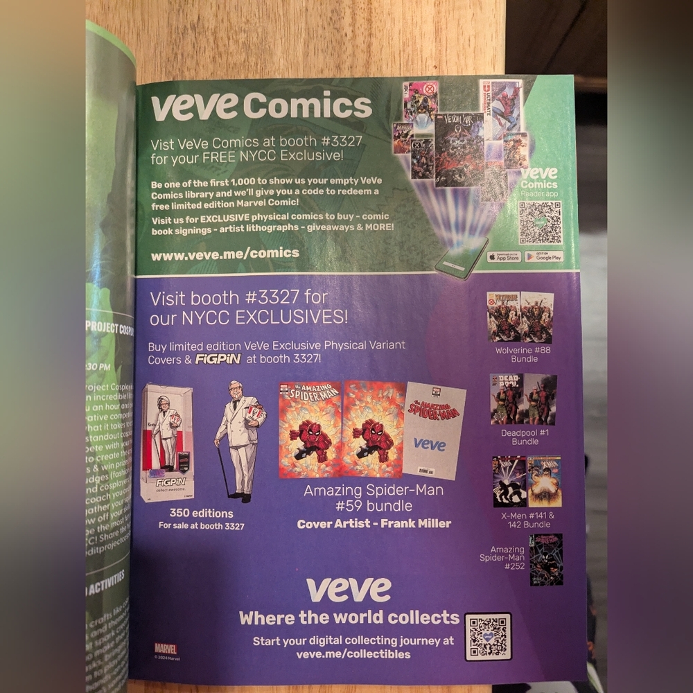 Deadpool/Wolverine NYCC Comic Con Program Book - Picture 2 of 4